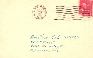 Radio QSL Fort Worth,TX