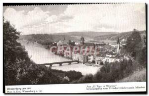 Old Postcard Wasserburg