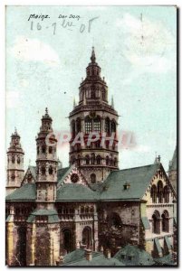 Old Postcard Mainz Der Dom