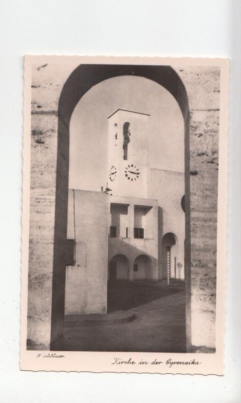 B78782 kirche in der cyrenaika Lybia libia  scan front/back image