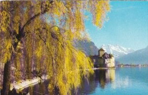 Switzerland Chateau de Chillon et les Dents du Midi