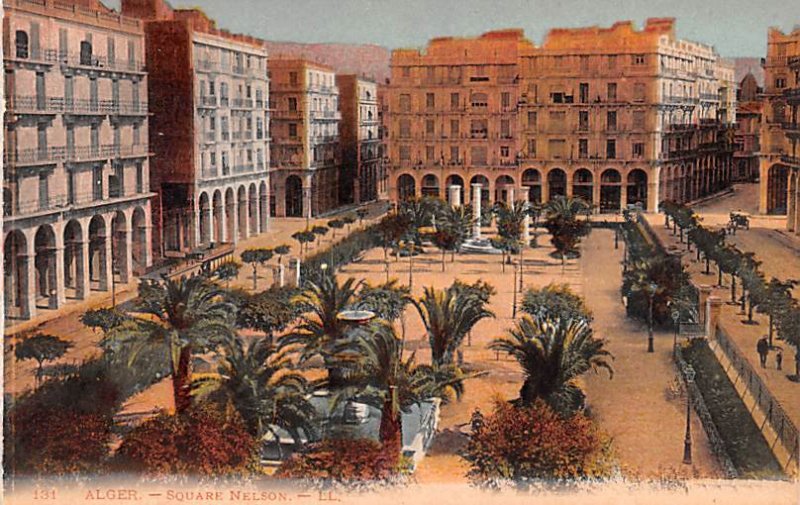 Square Nelson Alger Algeria Unused 