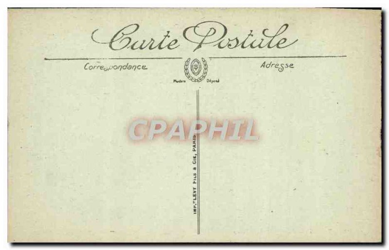 Old Postcard From Tunis Kouba The interior Belbedere