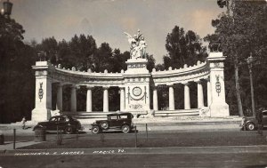 RPPC Monumento A Juarez, Mexico City, Mexico c1940s Vintage Photo Postcard
