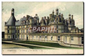 Old Postcard Chambord Castle