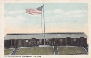 Massachusetts Ayer Camp Devens Division Headquarters