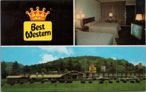 Holiday Plaza Motel and Restaurant Jellico TN Postcard PC420