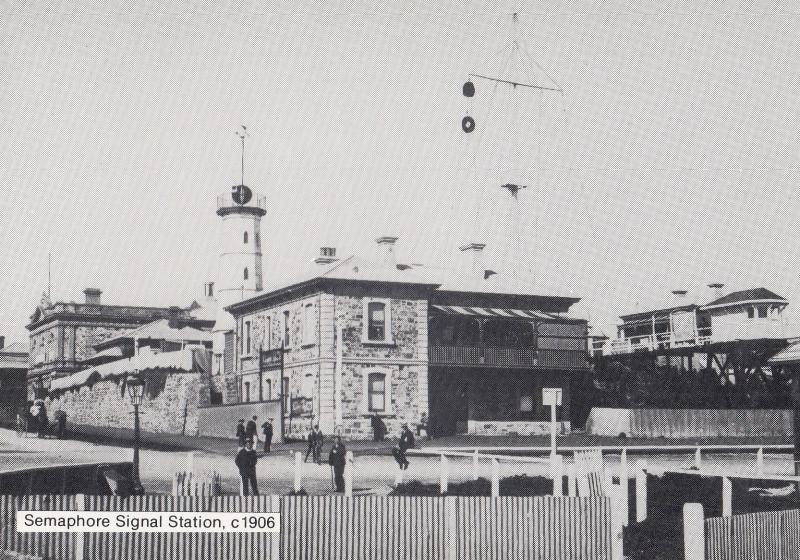 Semaphore Signal Station Port Adelaide Australian Postcard