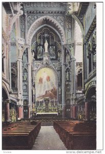 Interior Sacred Heart Chapel , Notre Dame Church , MONTREAL , Quebec , Canada...