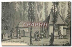 Old Postcard Notre Dame de Liesse Fountain Miraculeise