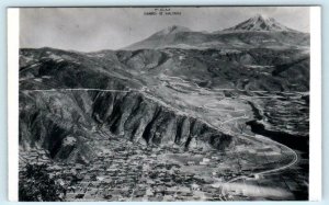 RPPC  CUMBRES de MALTRATA, Mexico ~ Dangerous Mountain Road   Postcard