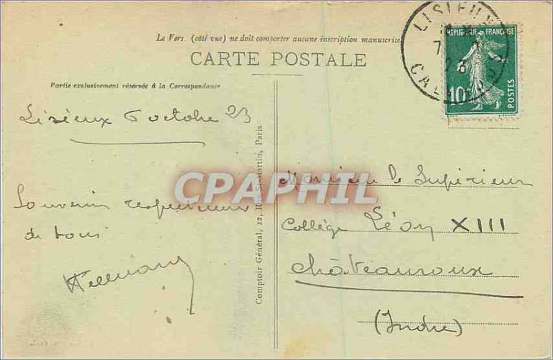 Old Postcard Lisieux Carmel of Lisieux