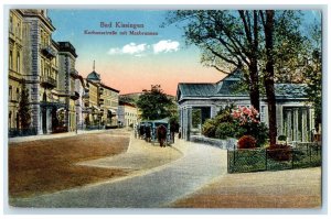 1918 Spa House Street Maxbrunnen Bad Kissingen Bavaria Germany Postcard