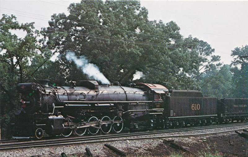 Fort Worth, Texas - Southern Railway Locomotive Number 610