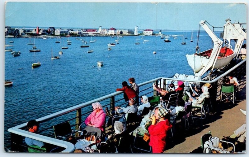 Postcard - Arriving at Nantucket Island, Massachusetts, USA