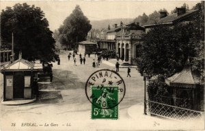 CPA ÉPINAL La Gare (401434)