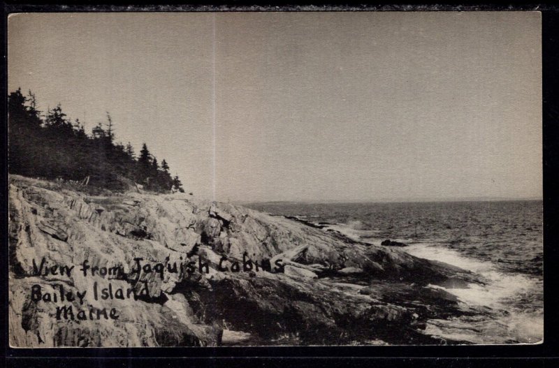 View From Jaquish Cabins,Bailey Island,Maine