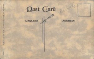 Vintage Postcard ARTS AND CRAFTS Valentine Playing Cards Jack of Hearts