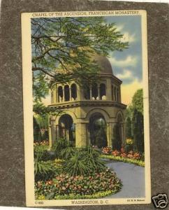 WASHINGTON DC 1941 CHAPEL CHURCH Postcard