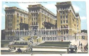 A2412    MEMPHIS,  TN.   POSTCARD,  BAPTIST  HOSPITAL