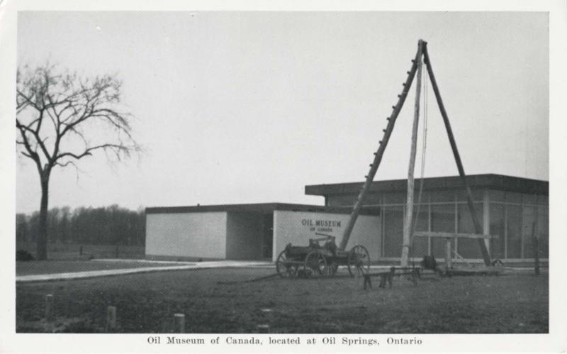 Oil Museum of Canada Oil Springs Ontario ON Industry Unused Postcard E12