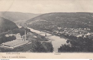 CARLSHAFEN (Bad Karlshafen) , Germany , 1901-07 ; Weserthal