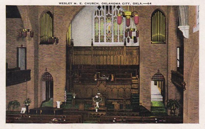 Oklahoma Oklahoma City Wesley Methodist Episcopal Church