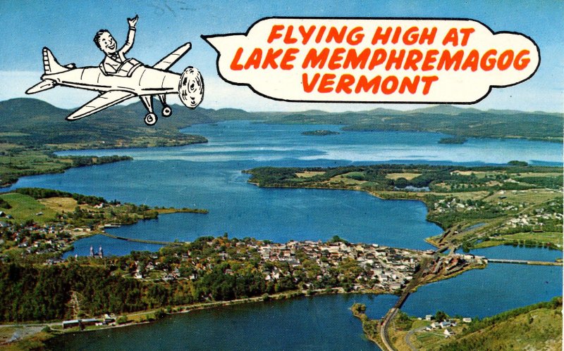 VT - Flying High at Lake Memphremagog