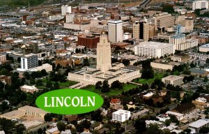 Nebraska Lincoln Aerial View