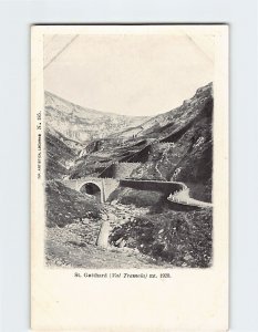 Postcard St. Gotthard, Switzerland