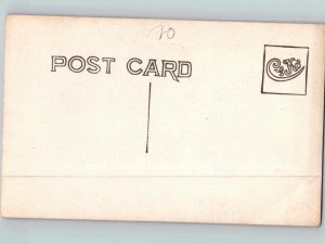 c1920 Aerial View Of World War 1 WW1 Ship Navy Sailors RPPC Real Photo Postcard