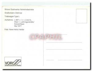 Modern Postcard Wiener Stadtwerke-Verkehrsbetriebe