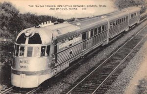 Flying Yankee Streamliner Train Vintage Postcard AA34648