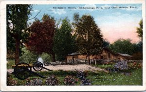 Postcard TN Chattanooga - Snodgrass House Chickamauga Park
