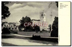 Postcard Old Soldiers Home Washington D C.