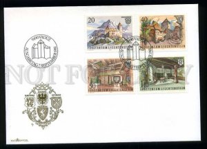 210389 Liechtenstein Burg Gutenberg FDC