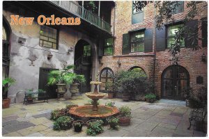 Brulatour Courtyard French Quarter New Orleans Louisiana 4 by 6