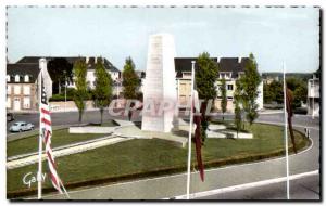 Modern Postcard Avranches Patton Monument Liberation July 31 to August 10, 1944