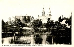 Canada - Ontario, Mattawa. St. Anne's RC Church, General Hospital