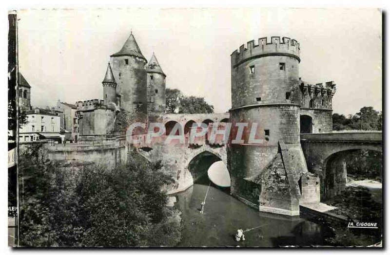 Old Postcard Metz Mosette La Porte des Allemands