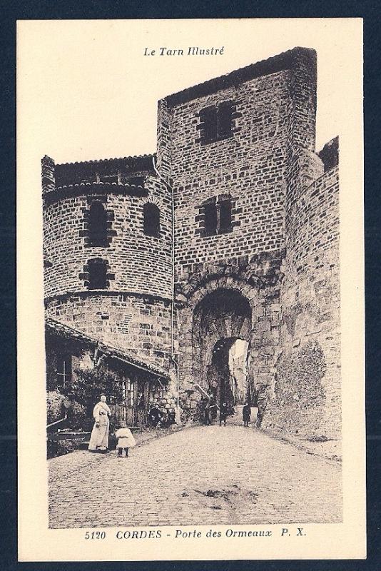 Abalone Gates Cordes Tarn France unused c1920's