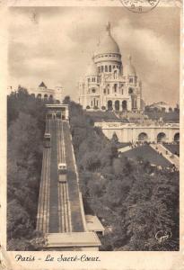 BR12363 Sacre Coeur Tren Cremalier Train   postcard france