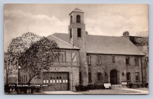 J97/ Ottawa Ohio Postcard c1940s Putnam County City Building 486