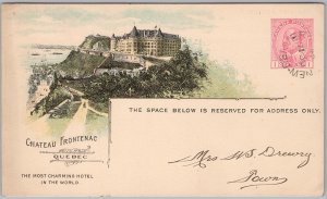 Canadian Pacific Railway Co Freight Info New Denver BC Station 1904 Postcard H81