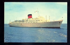 LS3616 - UK Liner - Furness Line - Ocean Monarch - postcard