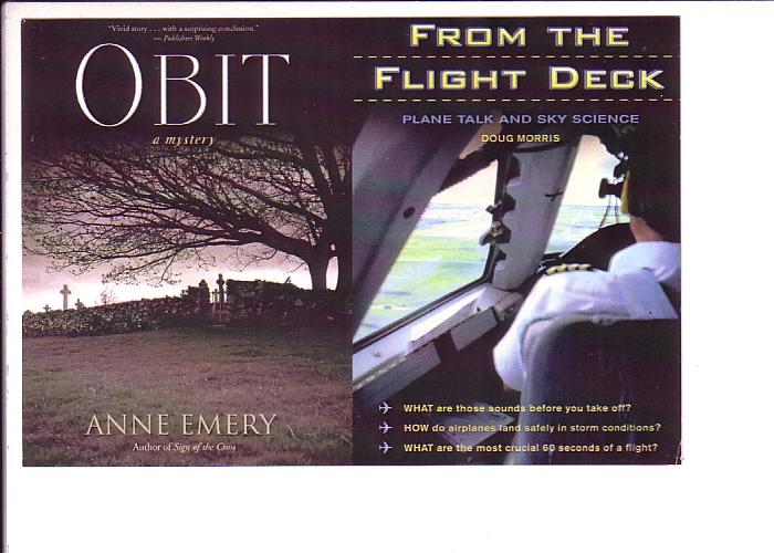 OBIT by Anne Emery, From the Flight Deck by Doug Morris Advertising Book Launch