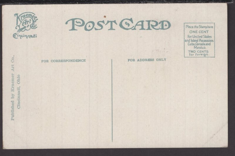 Ohio Cincinnati, Elsinore Tower, Eden Park ~ WB