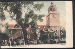 Hampshire Postcard - St Thomas' Church, Portsmouth    RS411