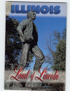 M-111615 Abraham Lincoln Statue New Salem State Park Land of Lincoln Illinois