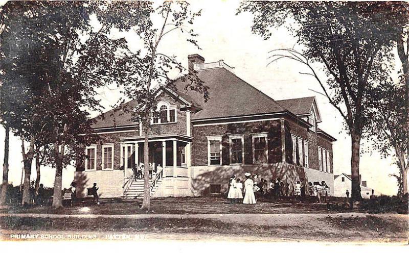 Patten ME Primary School Building Teachers Children RPPC Postcard